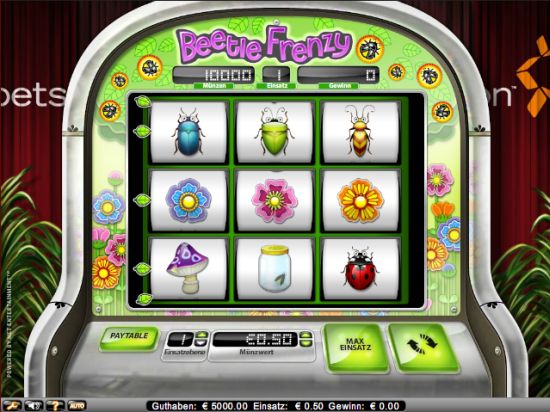 Beetle Frenzy Spielautomat