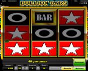 Bullion Bars aus Online-Automatenspiel