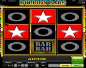 Bullion Bars aus der Novoline Spielothek