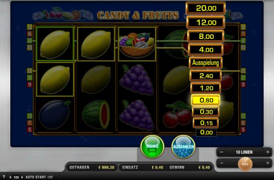 Merkur Automat Candy & Fruits