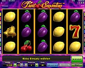 Fruit Sensation Spielautomat