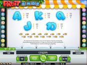 Fruit Shop online Spielautomat