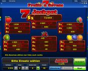 Online Spielautomat Fruits & Sevens spielen