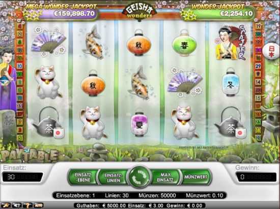 Geisha Wonders Videoautomat
