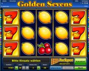 Spielhalle Golden Sevens Geldspielautomat