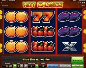 Spielautomat Hot Chance von Novoline