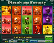 Plenty on Twenty Geld gewinnen