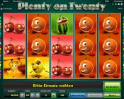 Plenty on Twenty Spielothek online