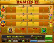 Ramses Spielautomat spielen