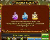 Secret Elixir Spielhalle online spielen