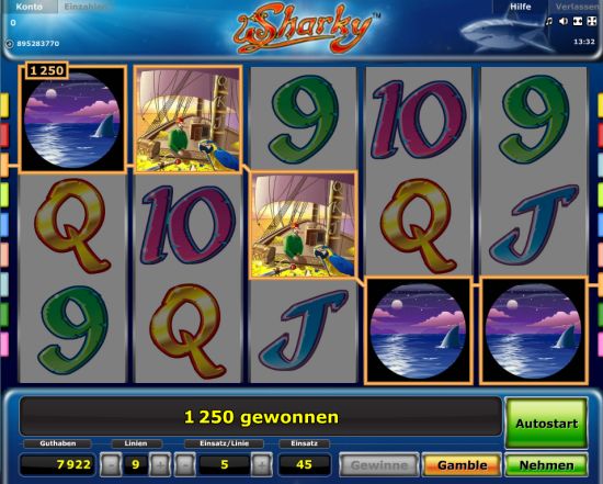 Novoline Automat Sharky