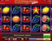Sizzling Hot Spielautomat