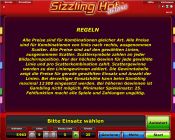 Sizzling Hot Automat von Novoline